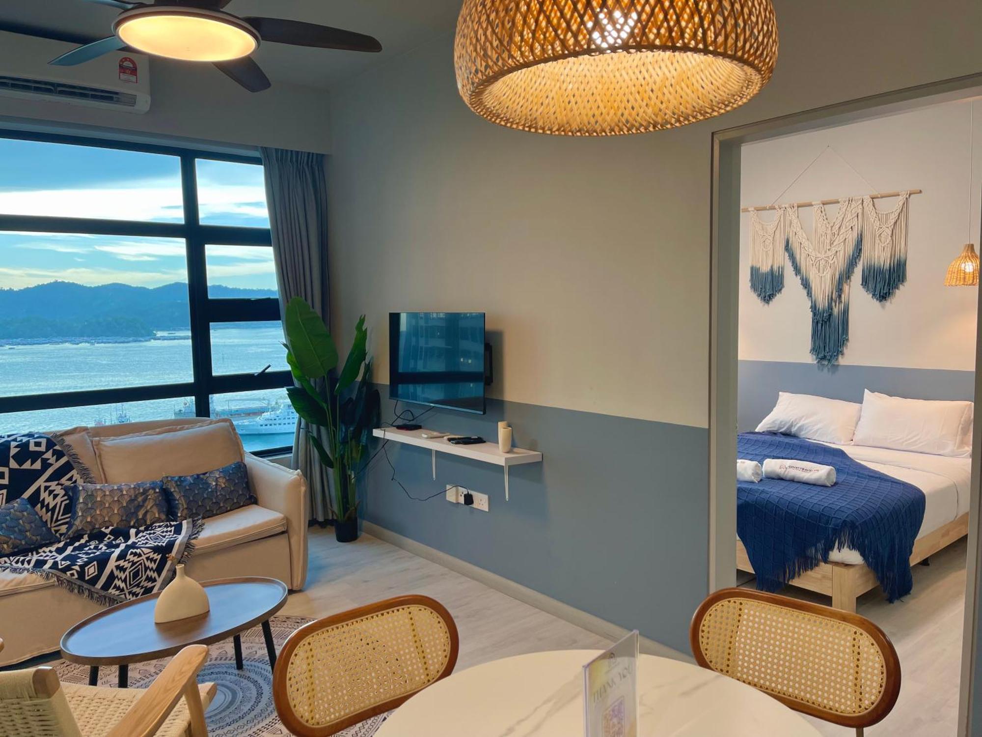 Apartment Jq Jesselton Quay Near Suria Mall, Gaya Street, Jetty By Goodtravelkk 善旅民宿 *