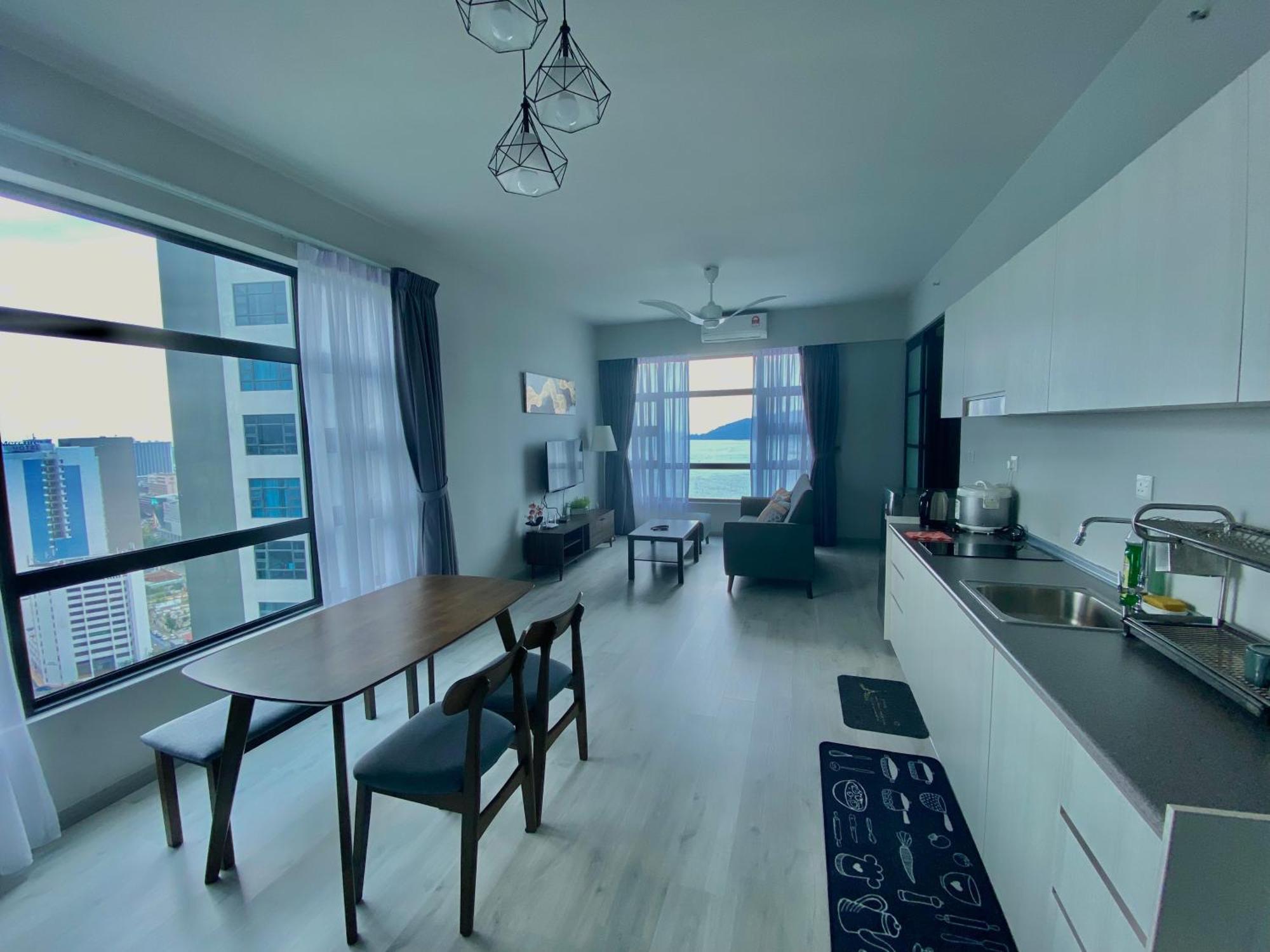 Jq Jesselton Quay Near Suria Mall, Gaya Street, Jetty By Goodtravelkk 善旅民宿 *
